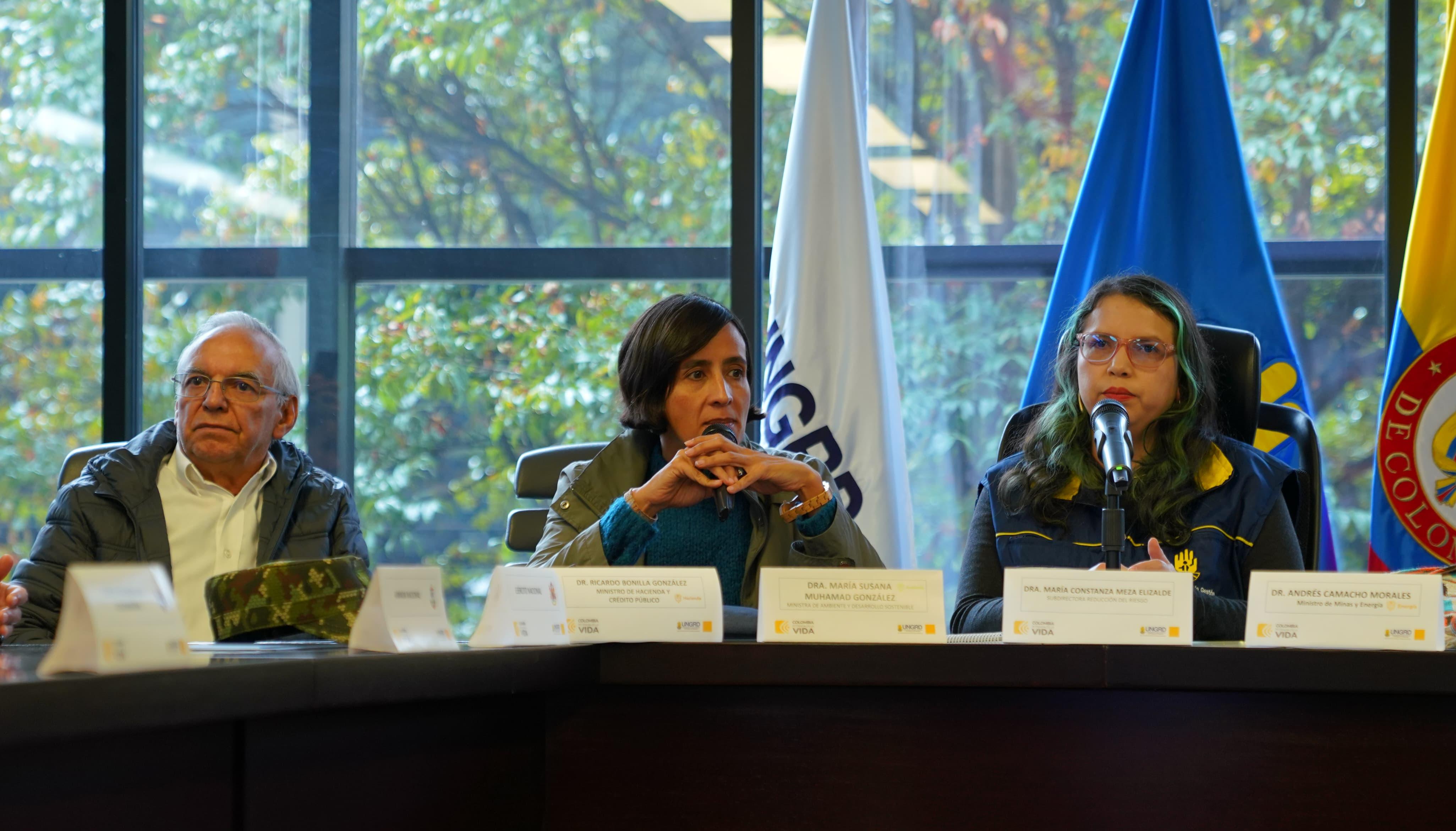 La ministra de Ambiente, Susana Muhamad. 