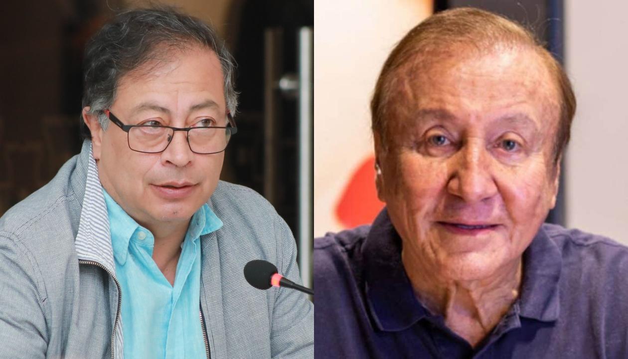 El Presidente Gustavo Petro y Rodolfo Hernández.