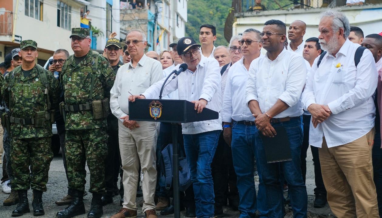 El Presidente Gustavo Petro.