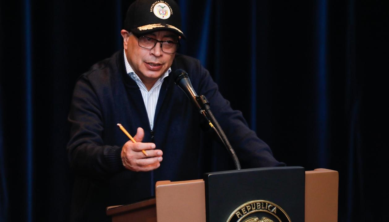 El Presidente de la República, Gustavo Petro.