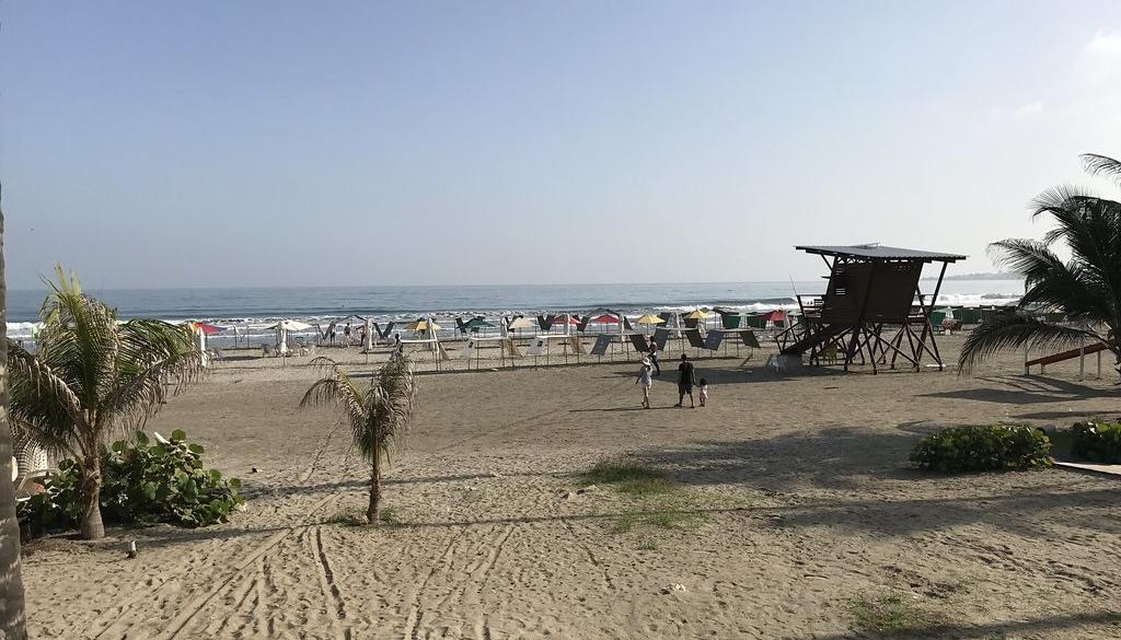 Playa Hollywood de Bocagrande.
