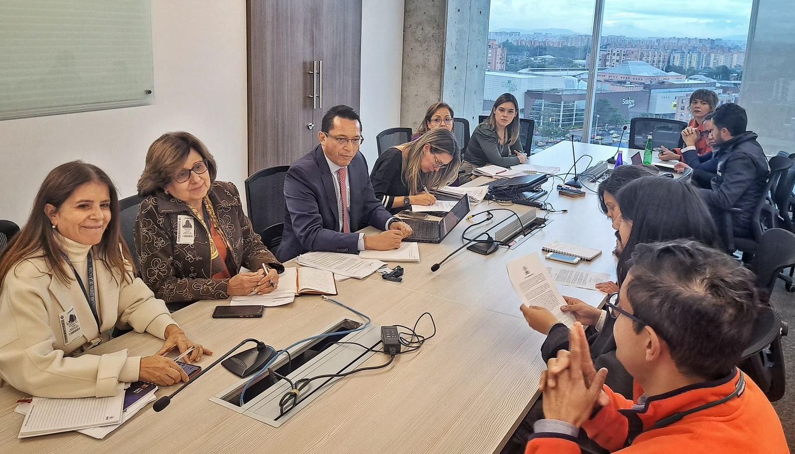 Inspección de la Procuraduría en la Supersalud. 