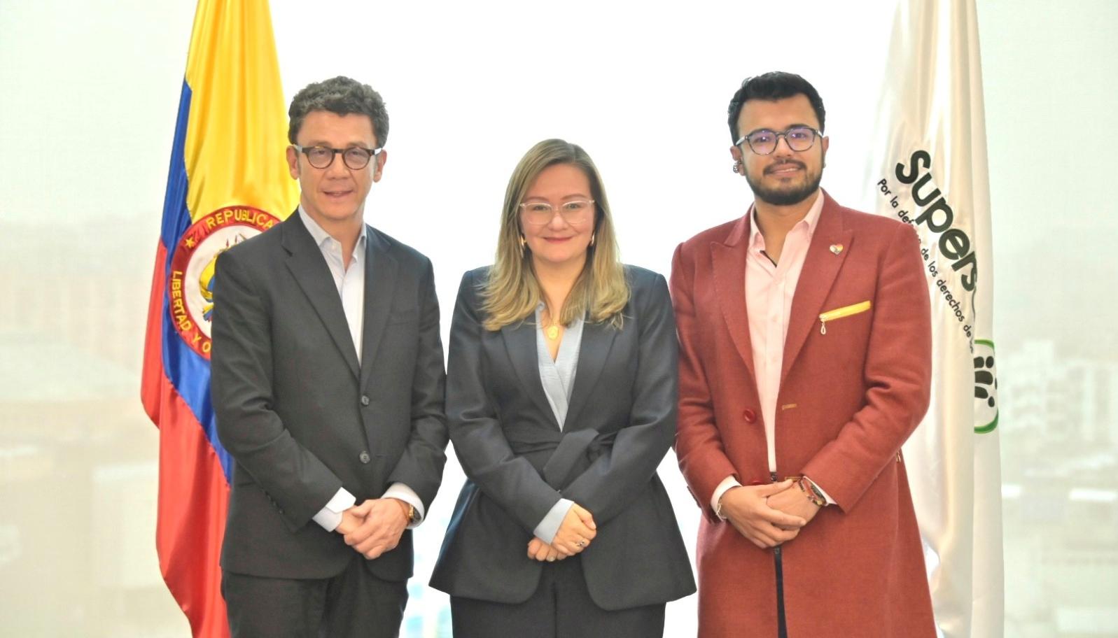 Billy Escobar Pérez, Supersociedades; Cielo Rusinque, Superindustria, y Luis Carlos Leal, Supersalud. 