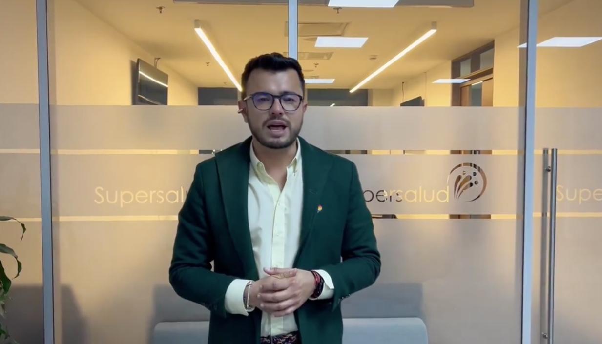 El superintendente de Salud, Luis Carlos Leal. 