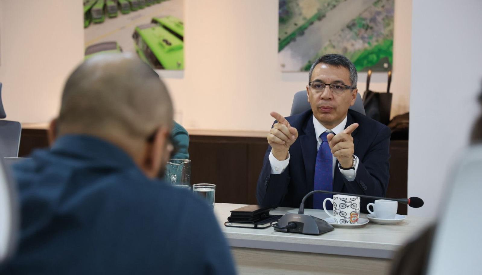 William Camargo, ministro de Trabajo.