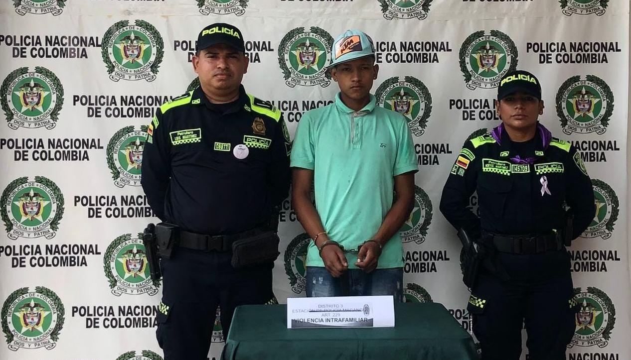 Deison Sierra Baldovino, capturado. 