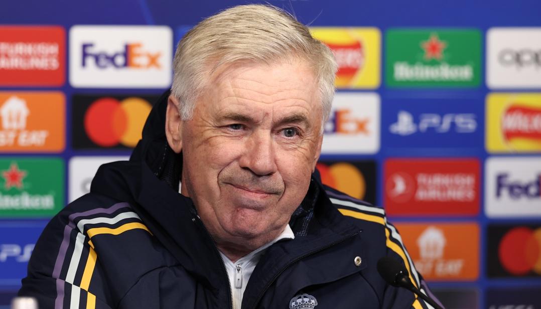 Carlo Ancelotti, entrenador del Real Madrid. 