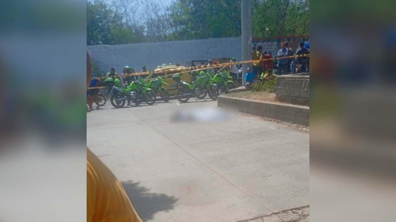 Se registró en la calle 94 con carrera 4B.