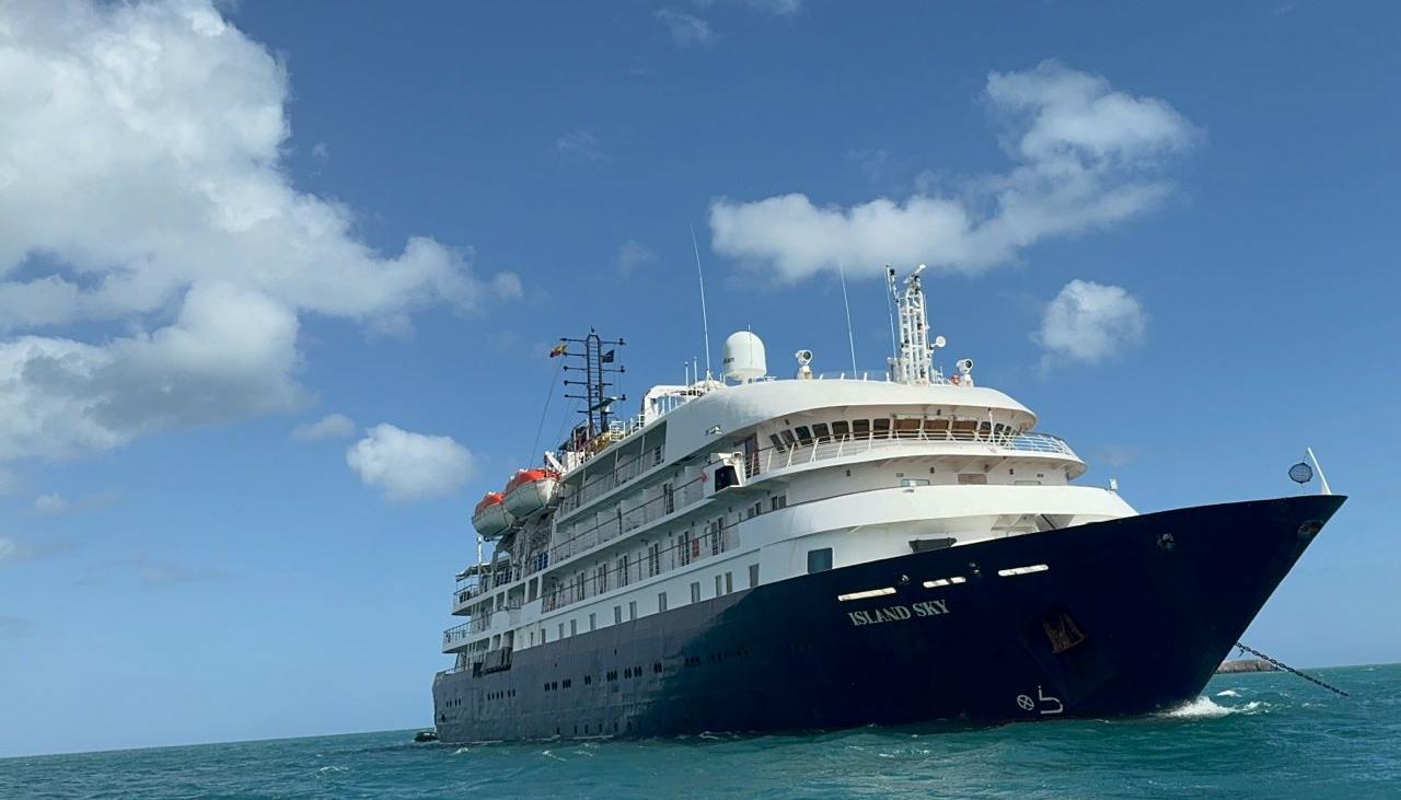 Crucero arribó a las playas del Cabo de la Vela.