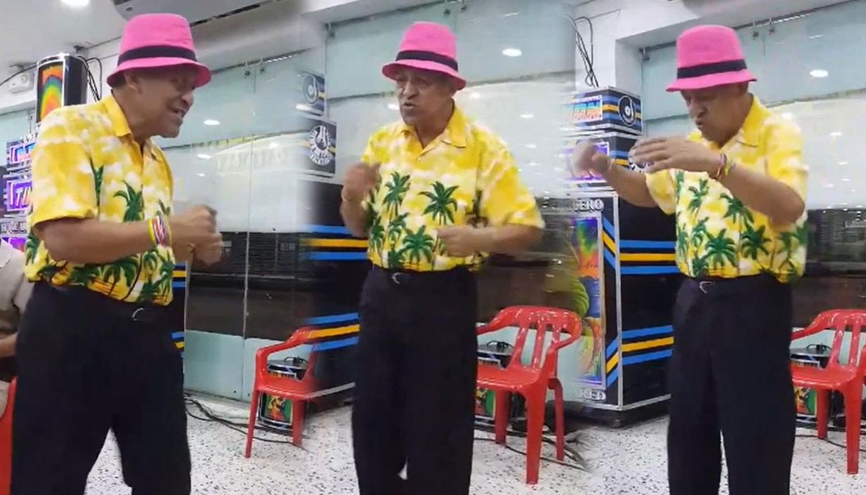 William López, personaje popular en el Centro de Barranquilla 