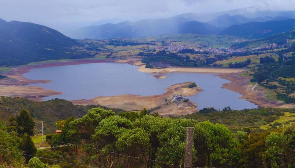 Embalse San Rafael, ubicado en La Calera.