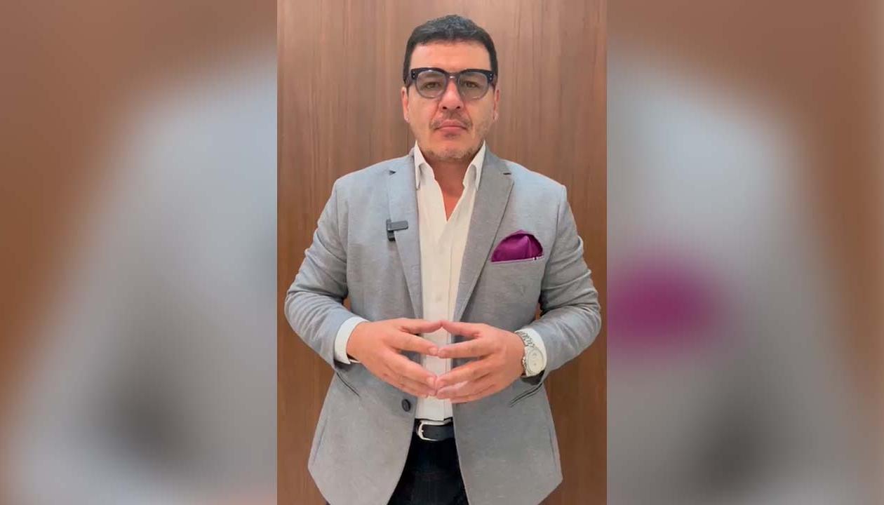 Diego Henao, abogado defensor de Nicolás Petro. 