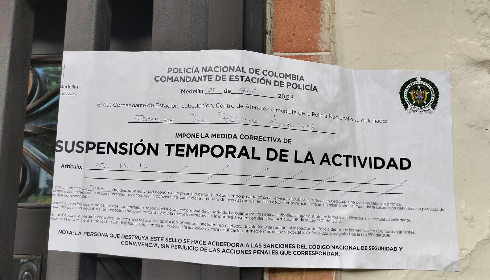 Hombre de 51 años fue capturado en un hostal de Medellín.