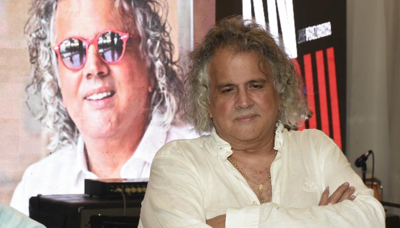 El arquitecto paisajista José Pérez Orozco en la presentación de su libro