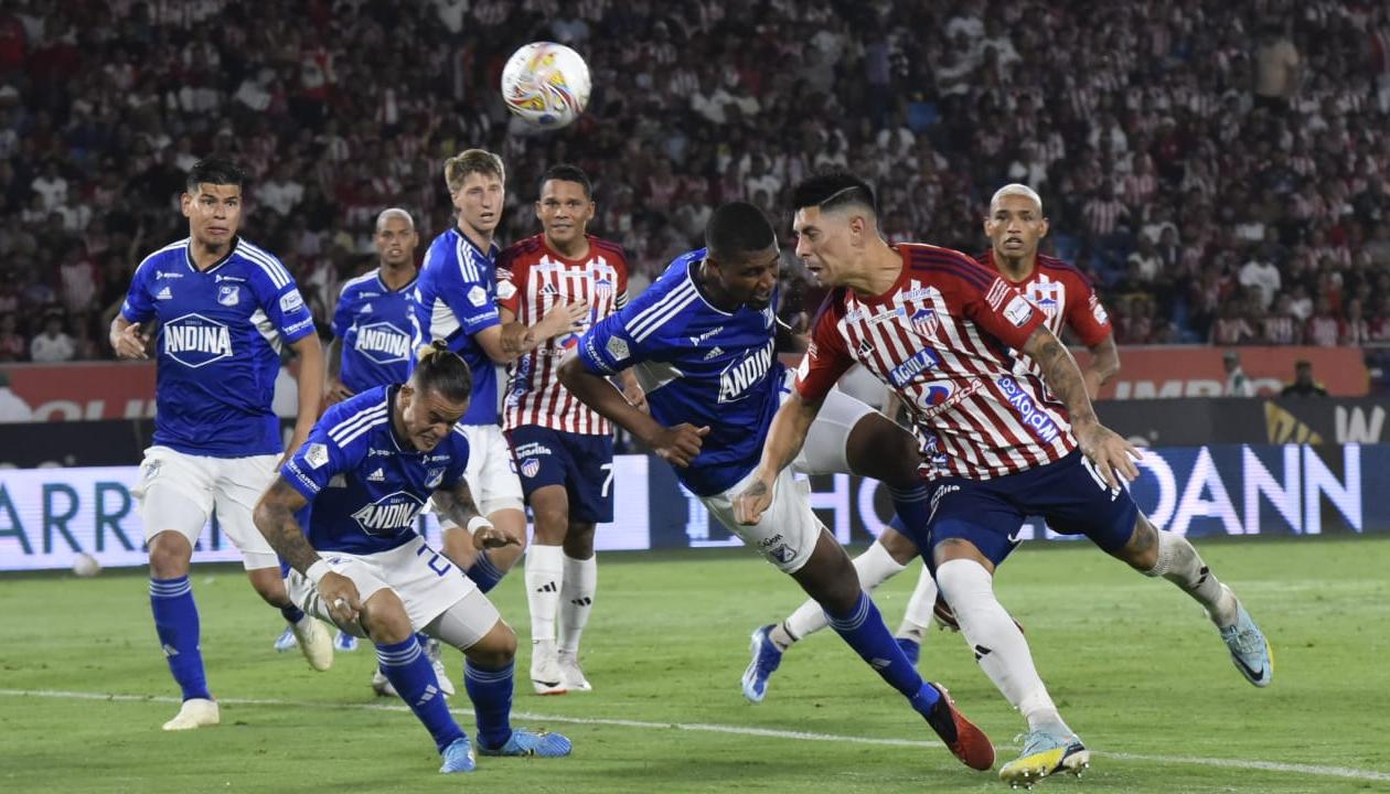Junior y Millonarios ya jugaron este año en Barranquilla por la Superliga. 