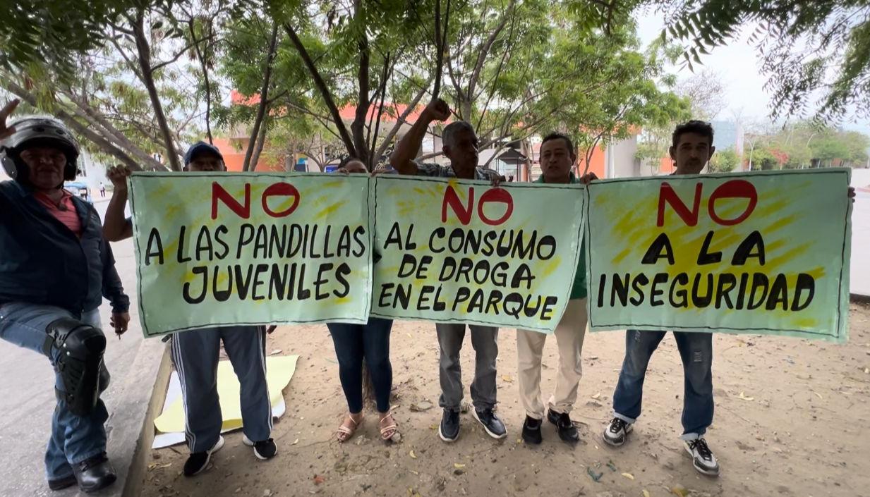 Habitantes del barrio La Arboleda, Soledad.