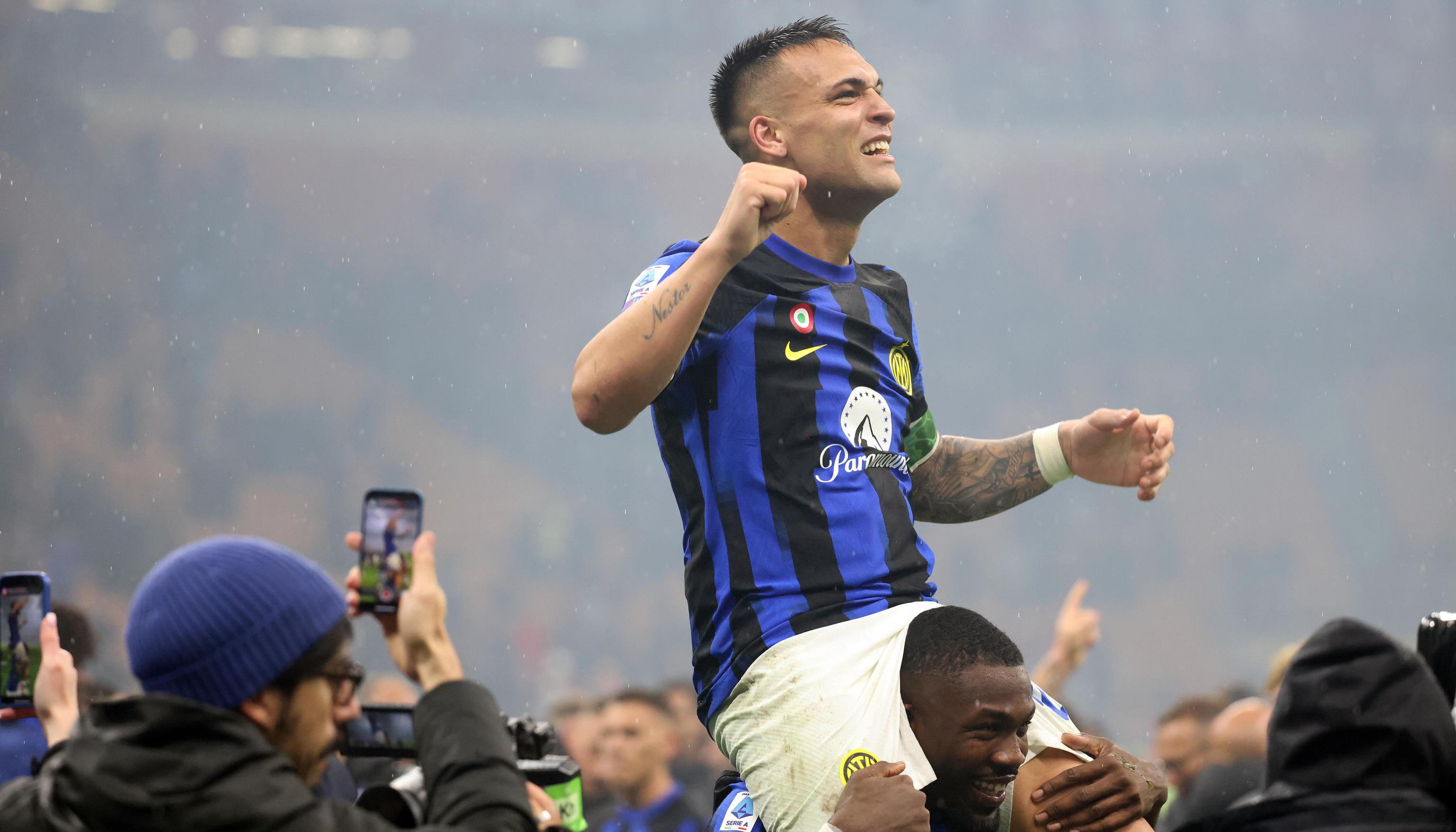 Lautaro Martínez, delantero argentino del Inter de Milán. 