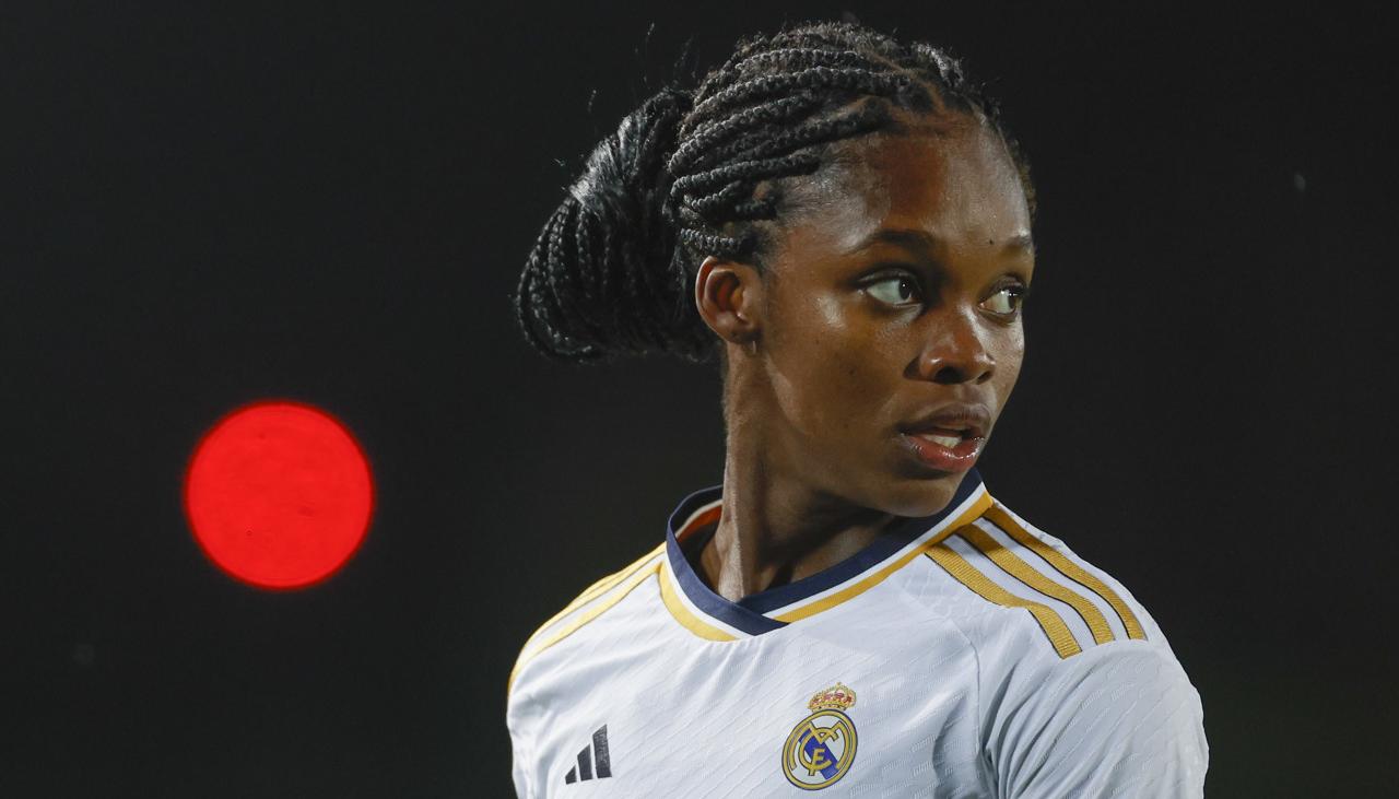 Linda Caicedo ingresó en el minuto 67 y marcó el segundo y tercer gol del Real Madrid. 