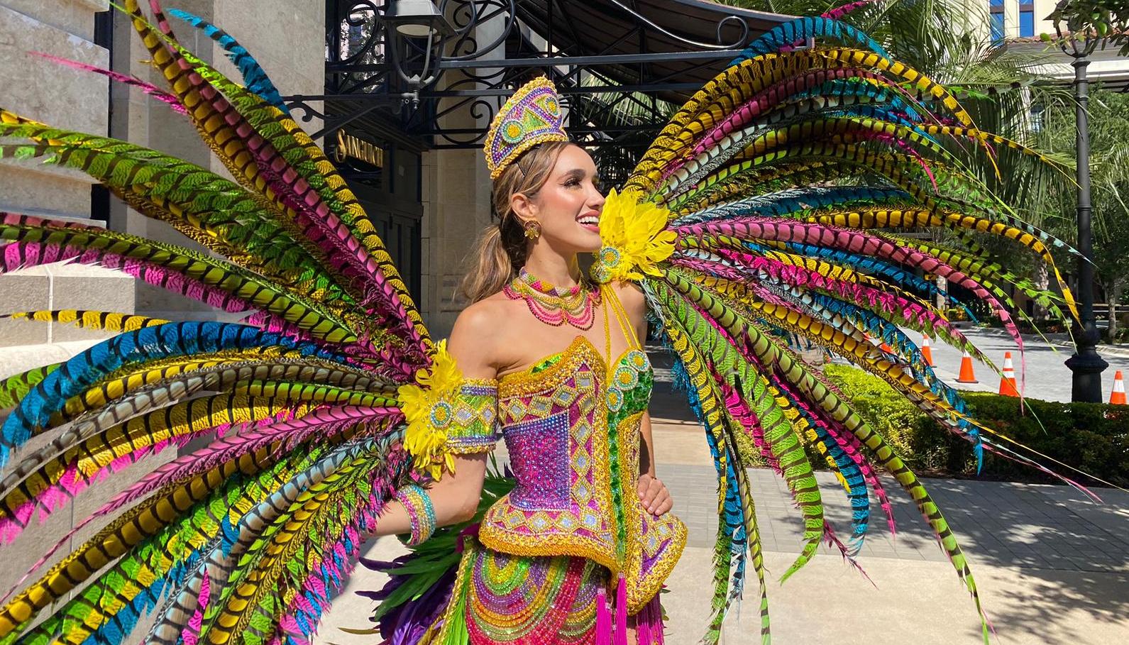 Melissa Cure, reina del Carnaval de Barranquilla 2024.