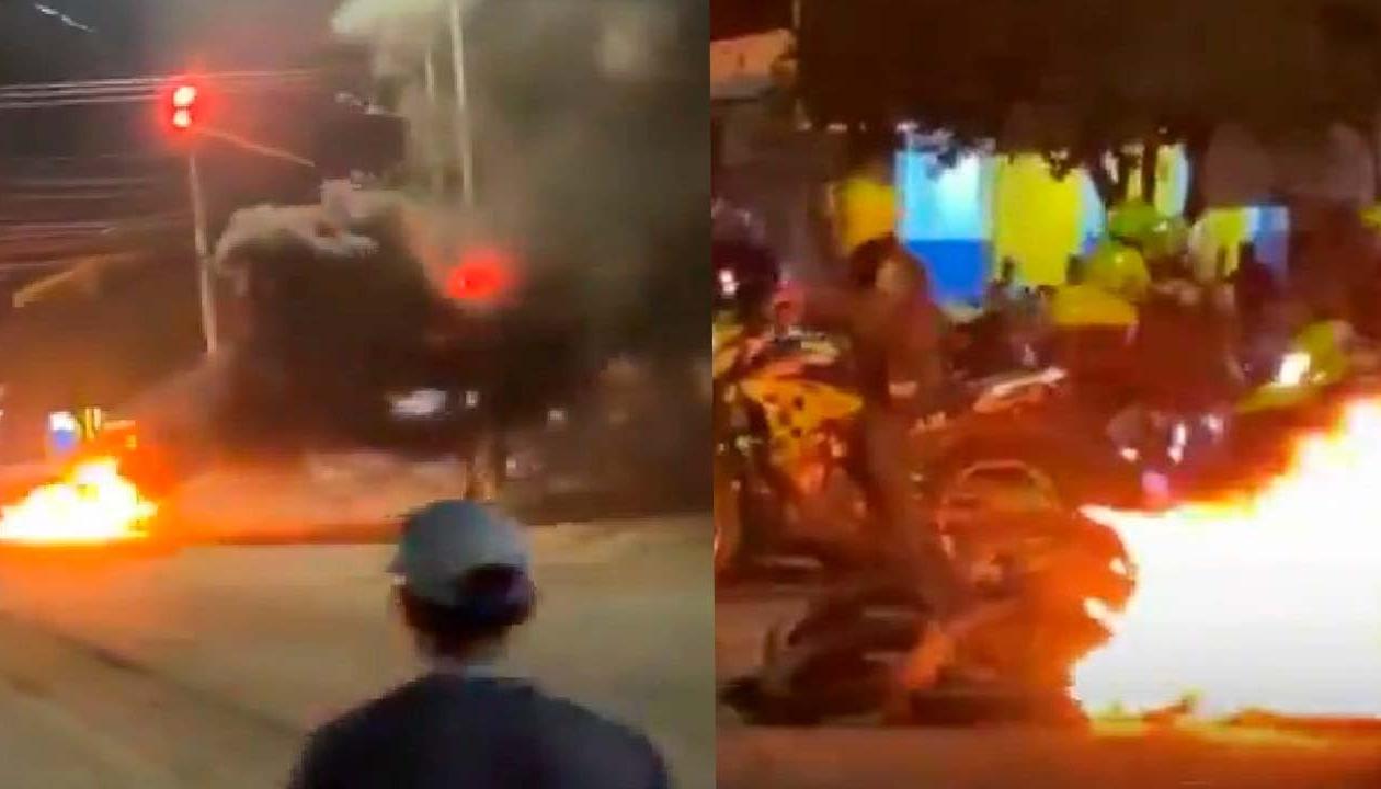 Los disturbios de esta noche en Montelíbano
