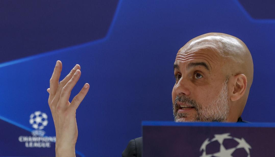 Pep Guardiola, entrenador del Manchester City. 