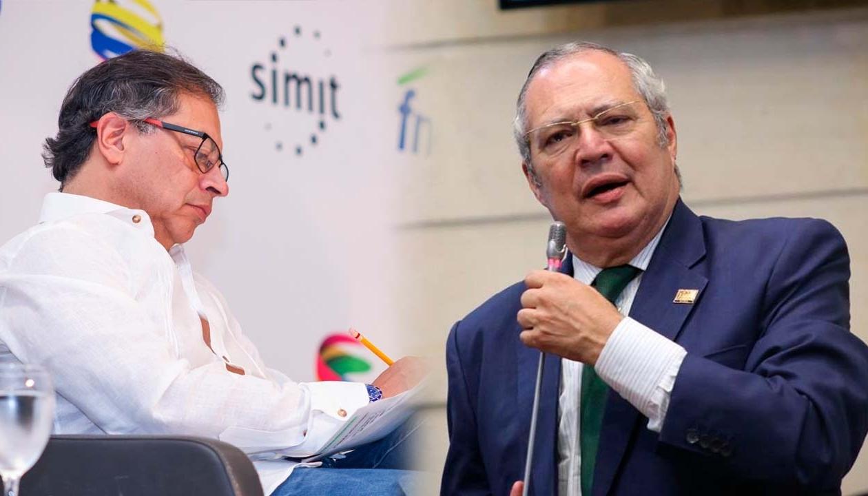 Gustavo Petro e Iván Name Vásquez