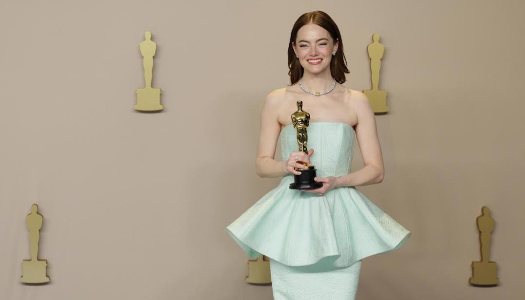 Emma Stone en los Óscar.
