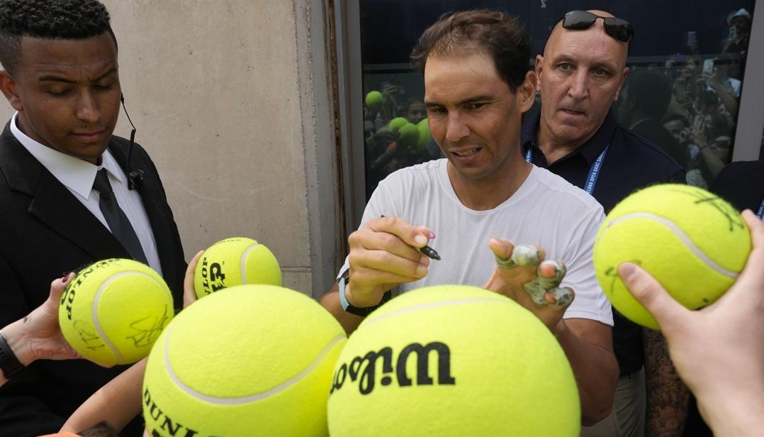 Rafael Nadal debutará este martes contra el italiano Flavio Colbolli.
