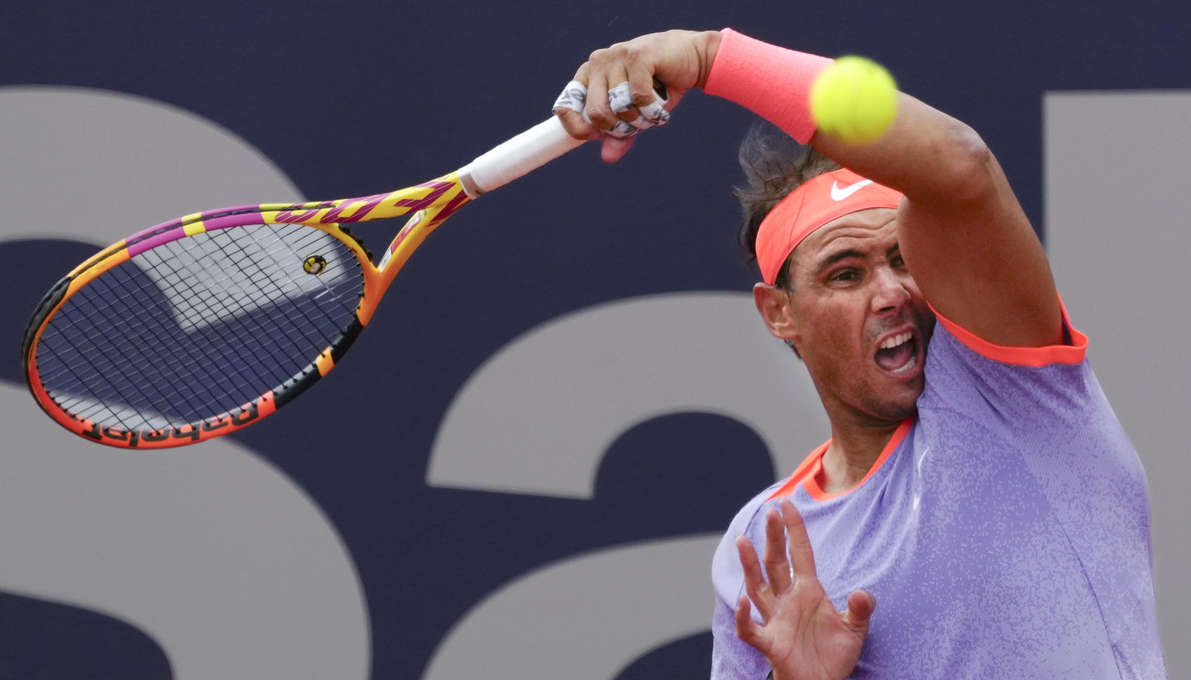 Rafael Nadal, ganador en 12 ocasiones del Trofeo de Godó.