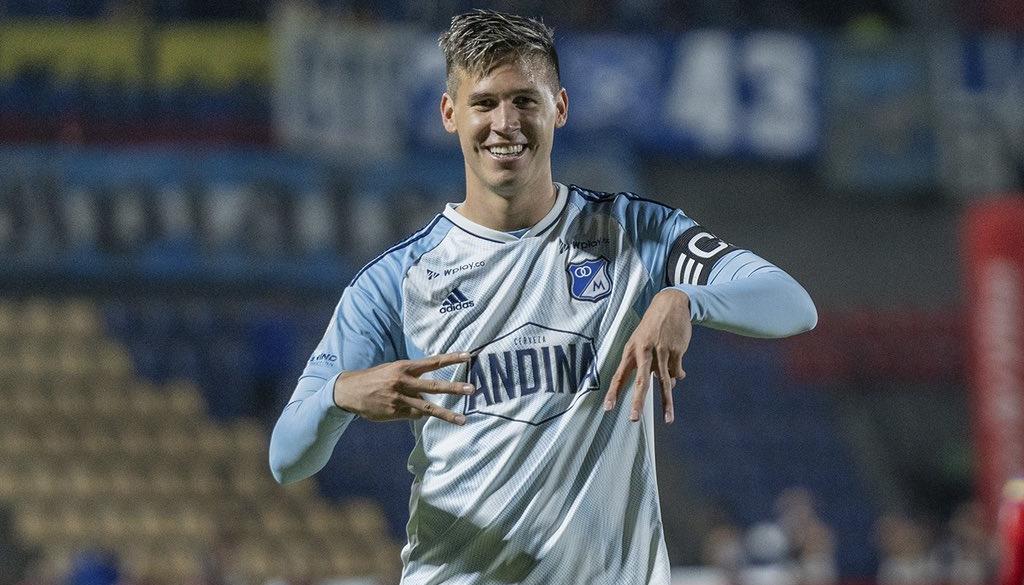 El costarricense Juan Pablo Vargas le dio la victoria de Millonarios sobre el Pasto.