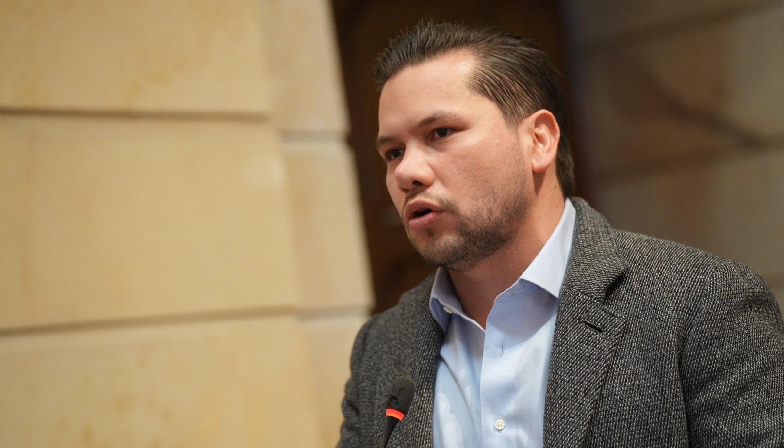 El presidente de la Cámara de Representantes, Andrés Calle Aguas.