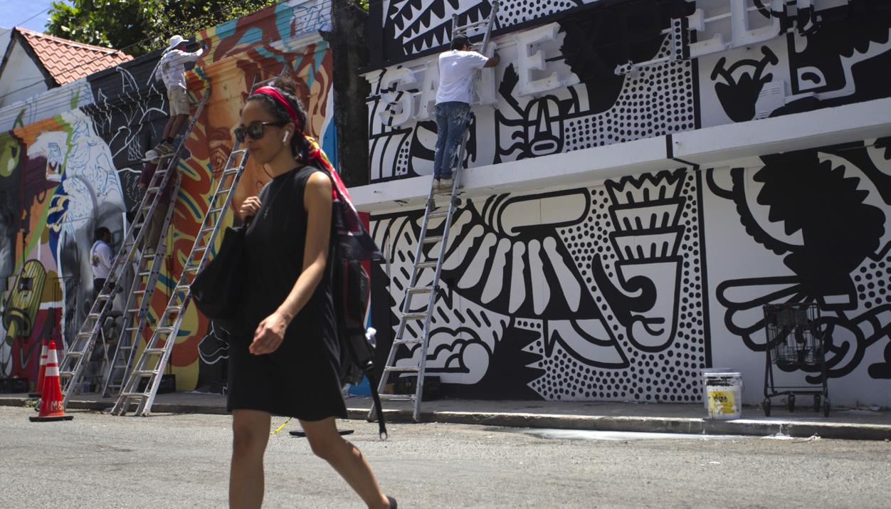 Mural de Osto en el barrio de Santurce en San Juan, Puerto Rico.