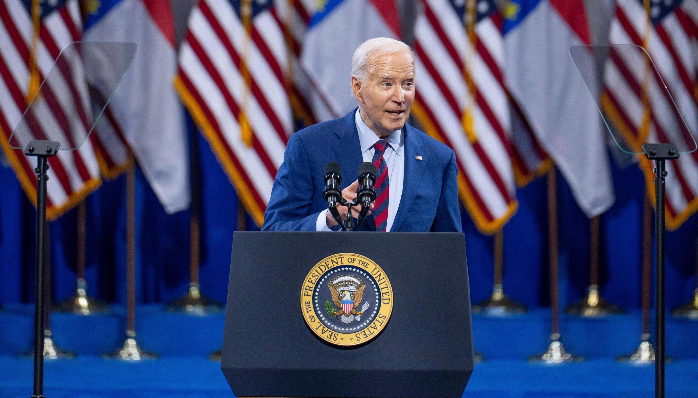 Joe Biden, presidente de EE.UU. y candidato