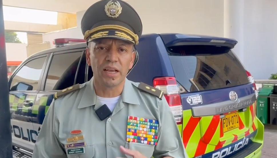 Brigadier General Herbert Benavidez, Comandante de la Mebar.
