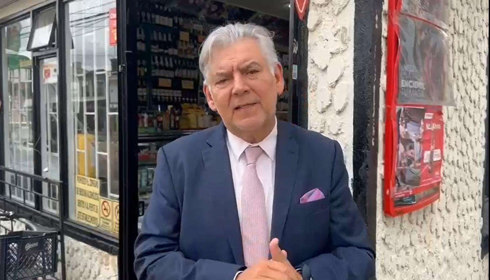 Presidente de Fenalco, Jaime Alberto Cabal.