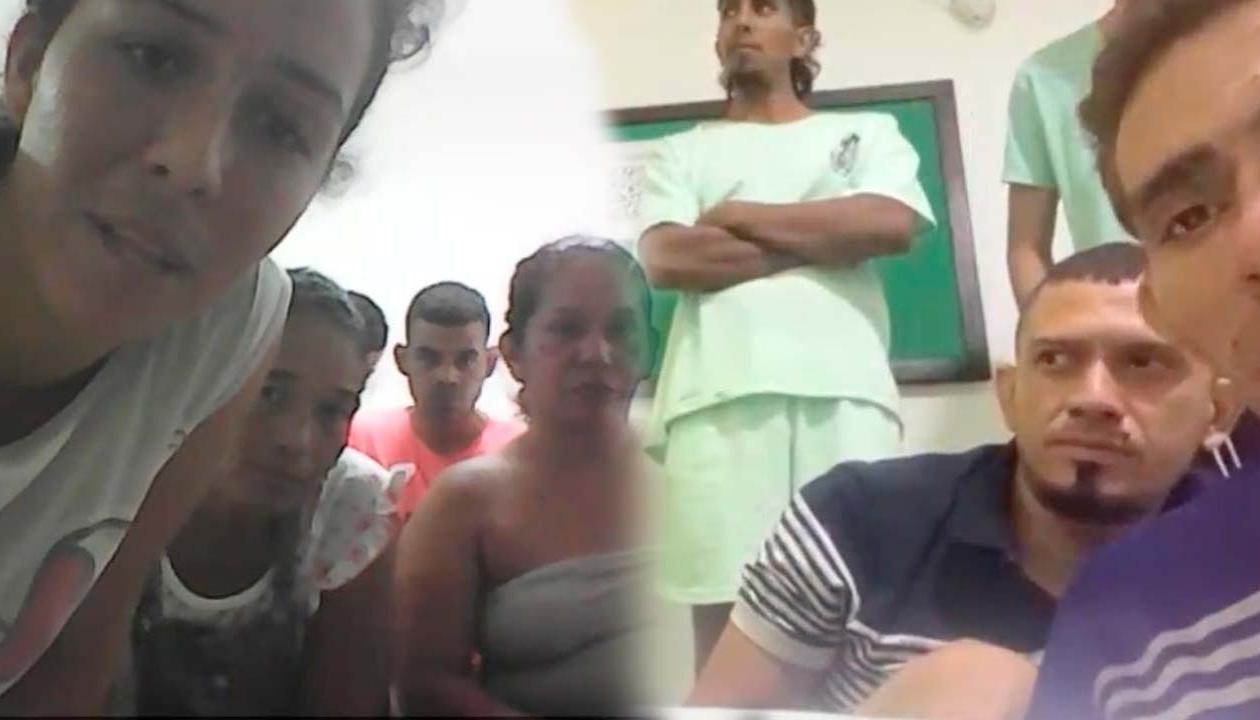 Fueron capturados por el Gaula de la Policía.