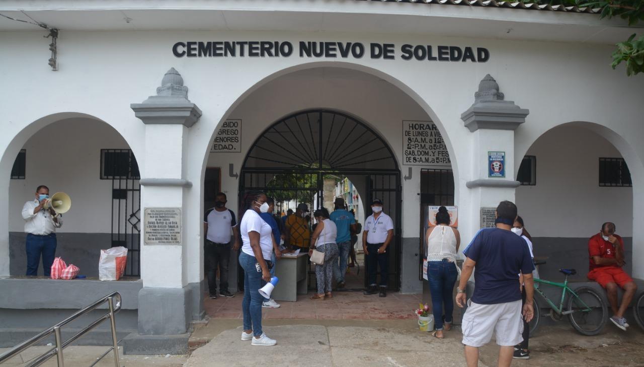 Imagen referencial del Cementerio nuevo de Soledad.
