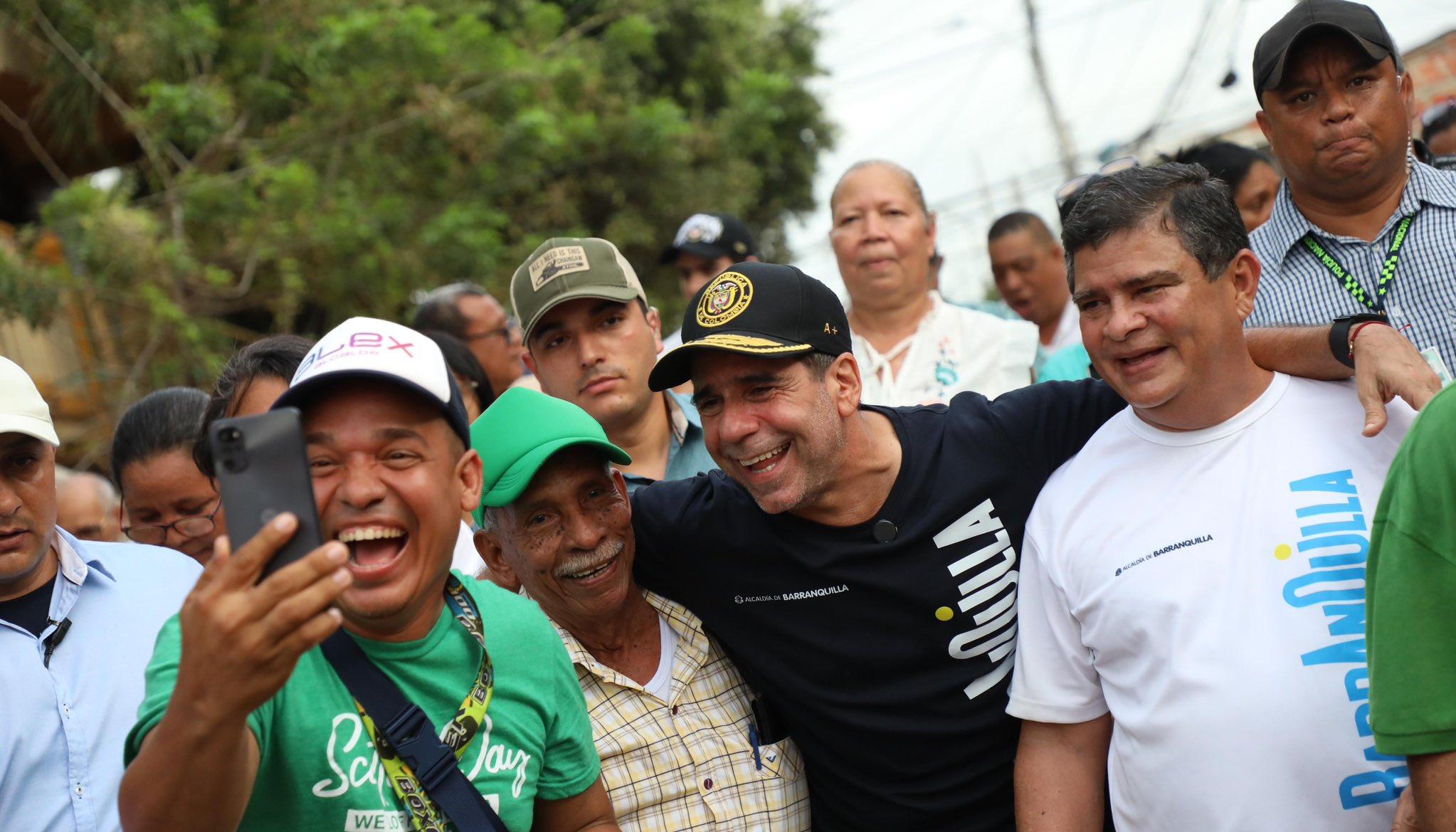 El Alcalde de Barranquilla, Alex Char.