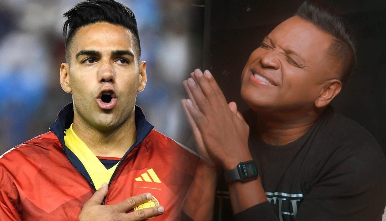 Falcao y Omar Geles.