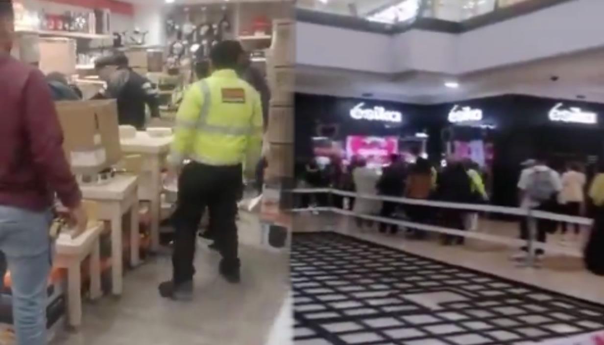 Centro comercial donde ocurrió el feminicidio. 