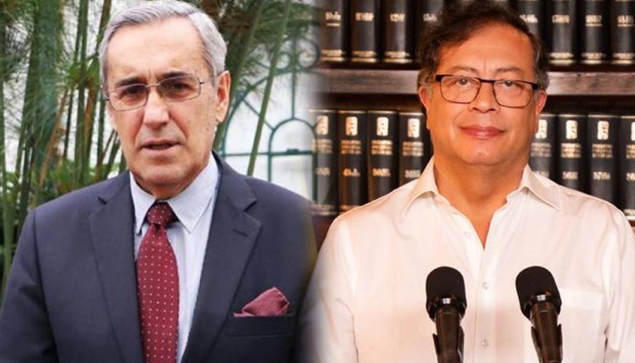 Jaime Arias y Gustavo Petro.