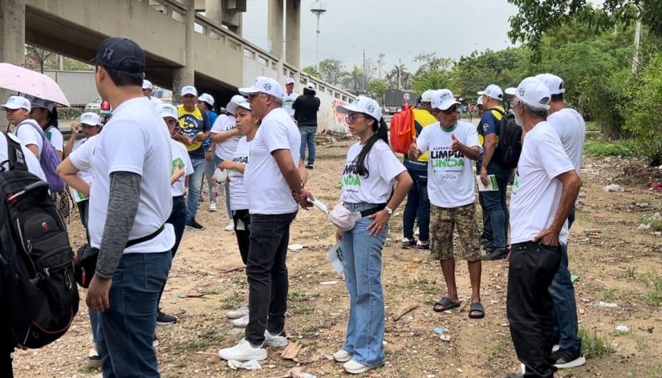 La intervención se realizó en Las Cayenas.