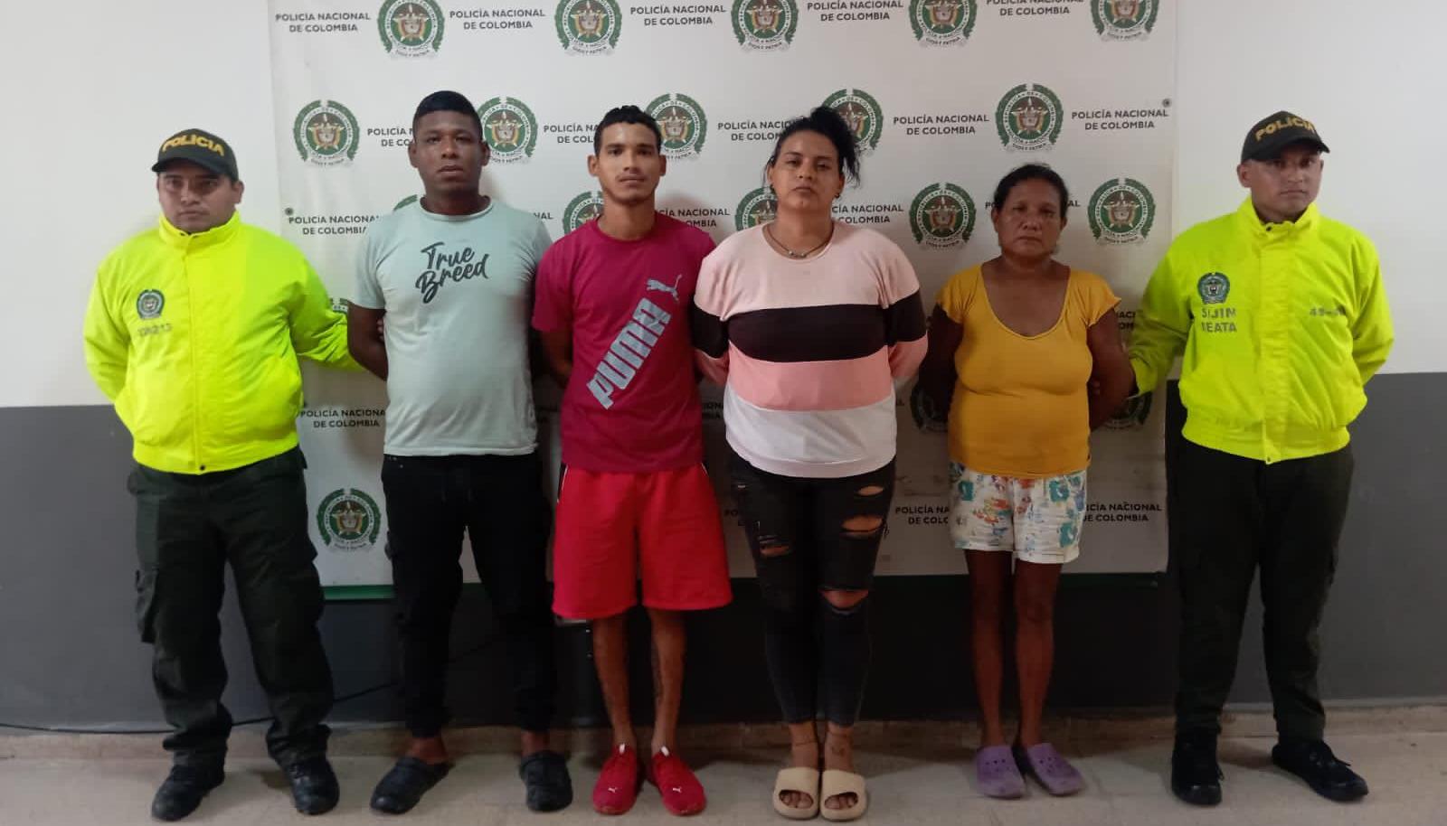 Los capturados de 'Los Quimera'