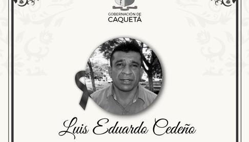 Luis Eduardo Cedeño.