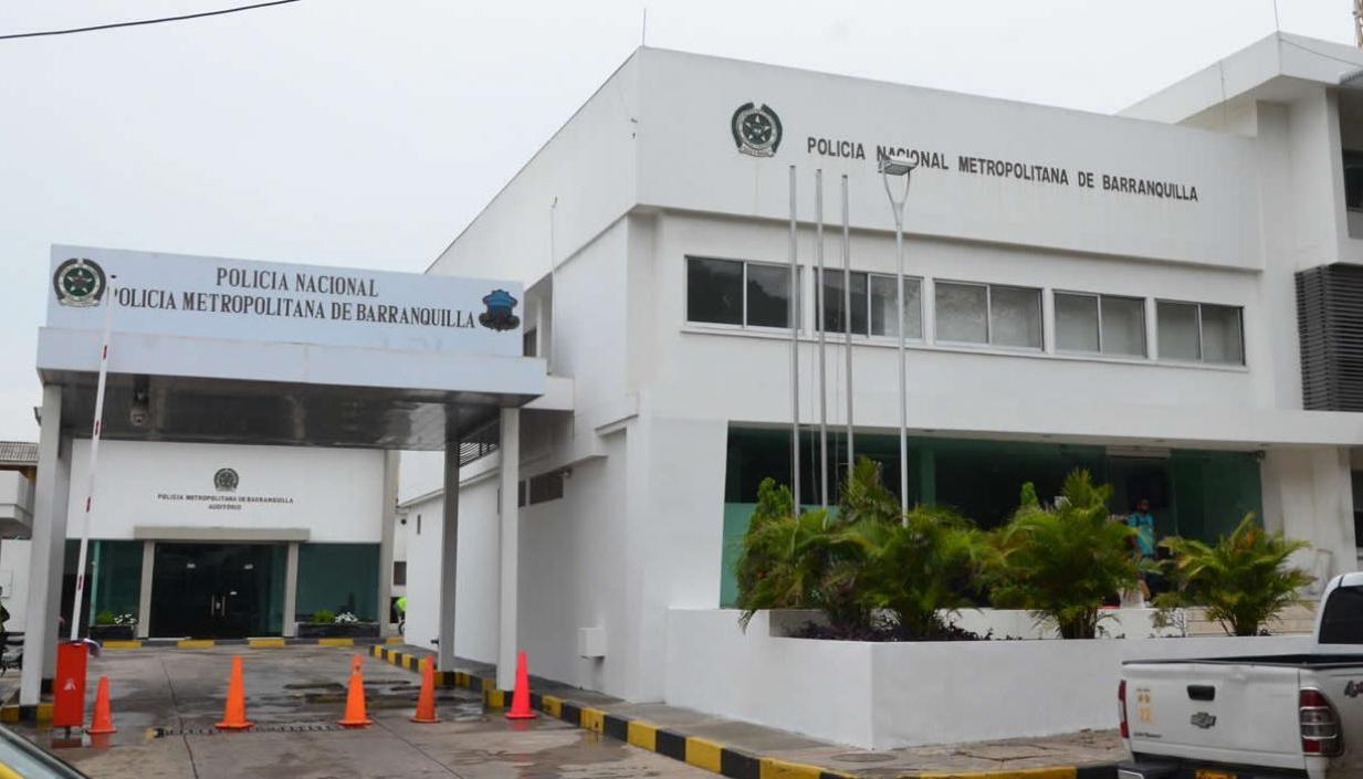 Policía Metropolitana de Barranquilla.