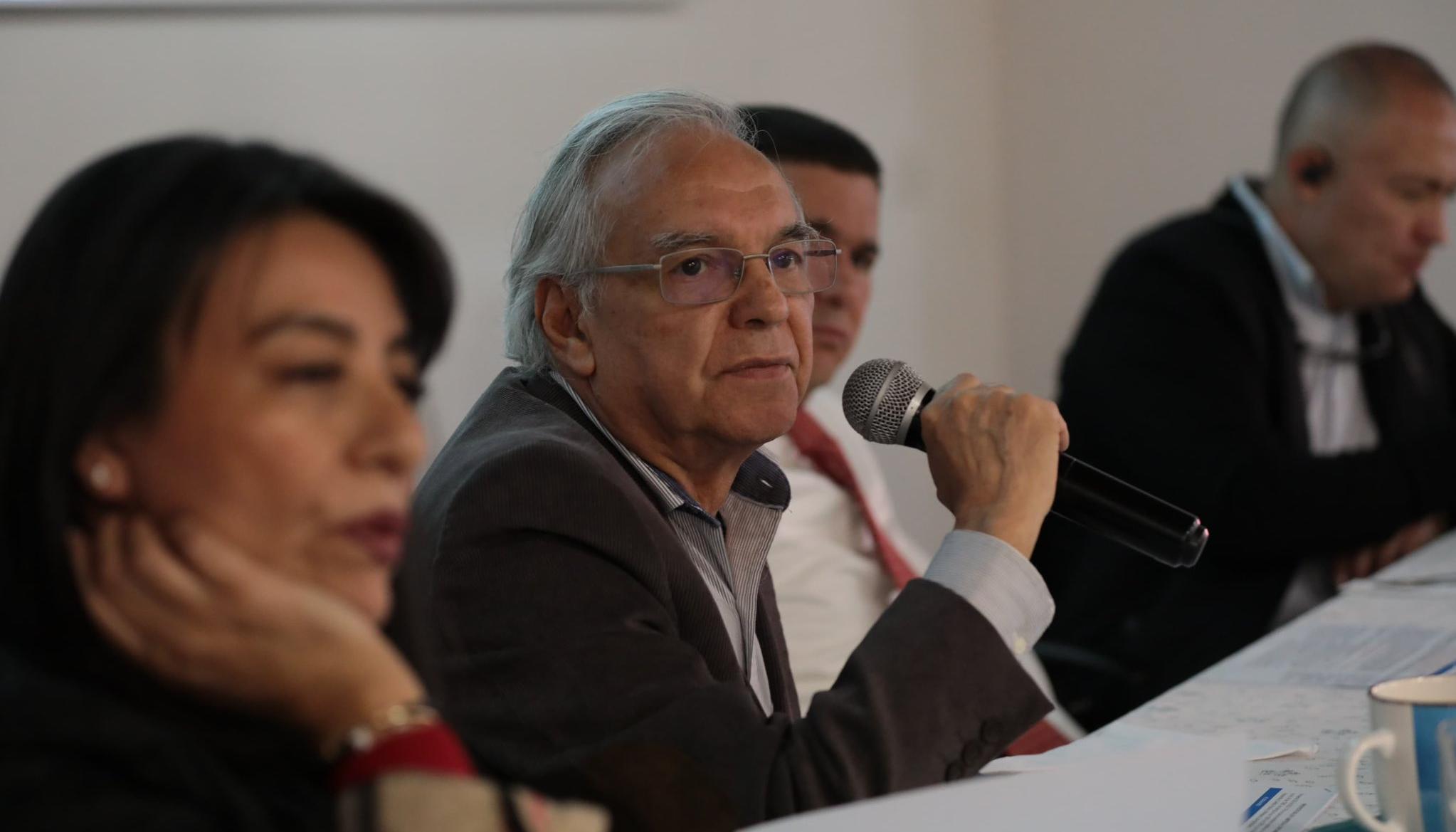 Ministro de Hacienda, Ricardo Bonilla. 