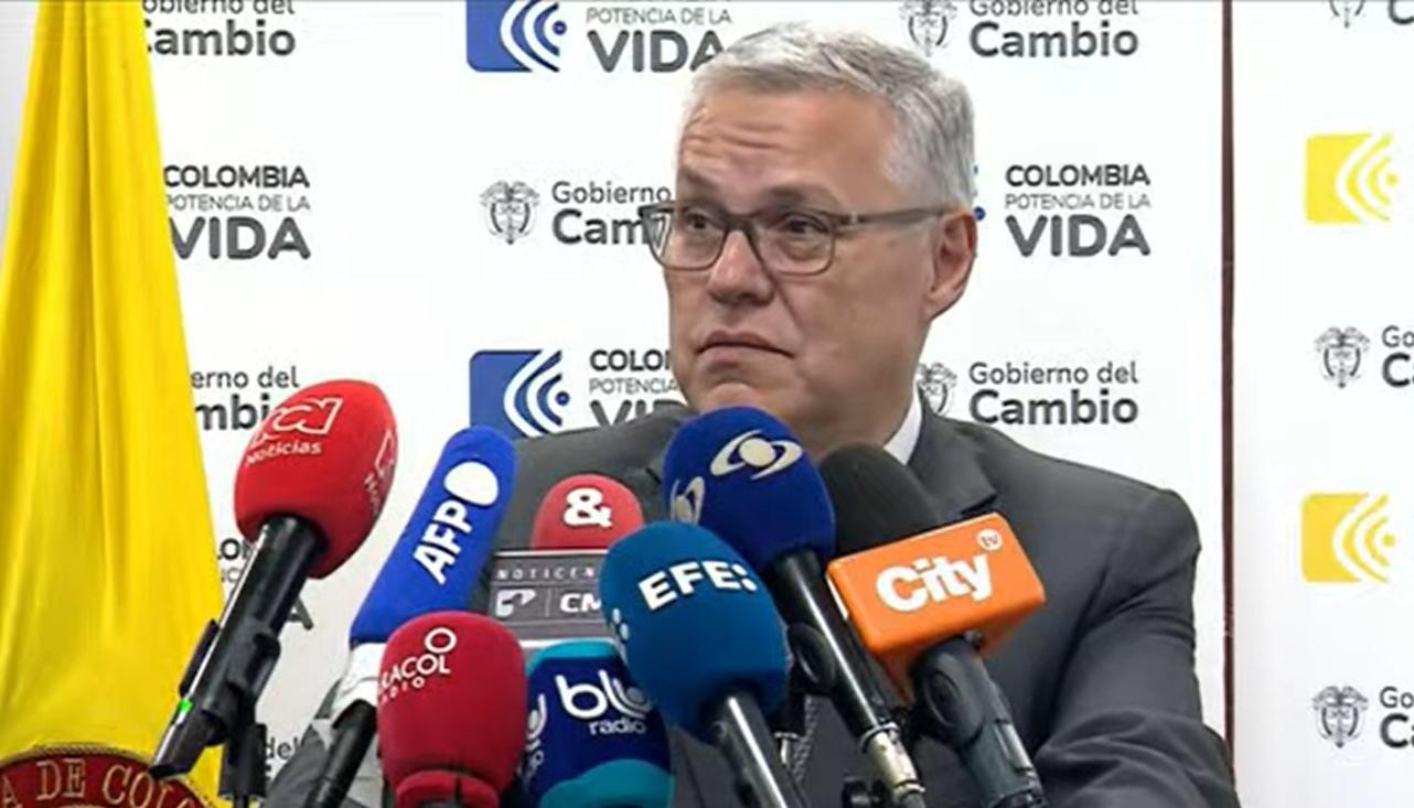 El Ministro de Justicia, Néstor Osuna.