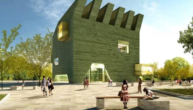 Rénder del Museo de Arte Moderno de Barranquilla