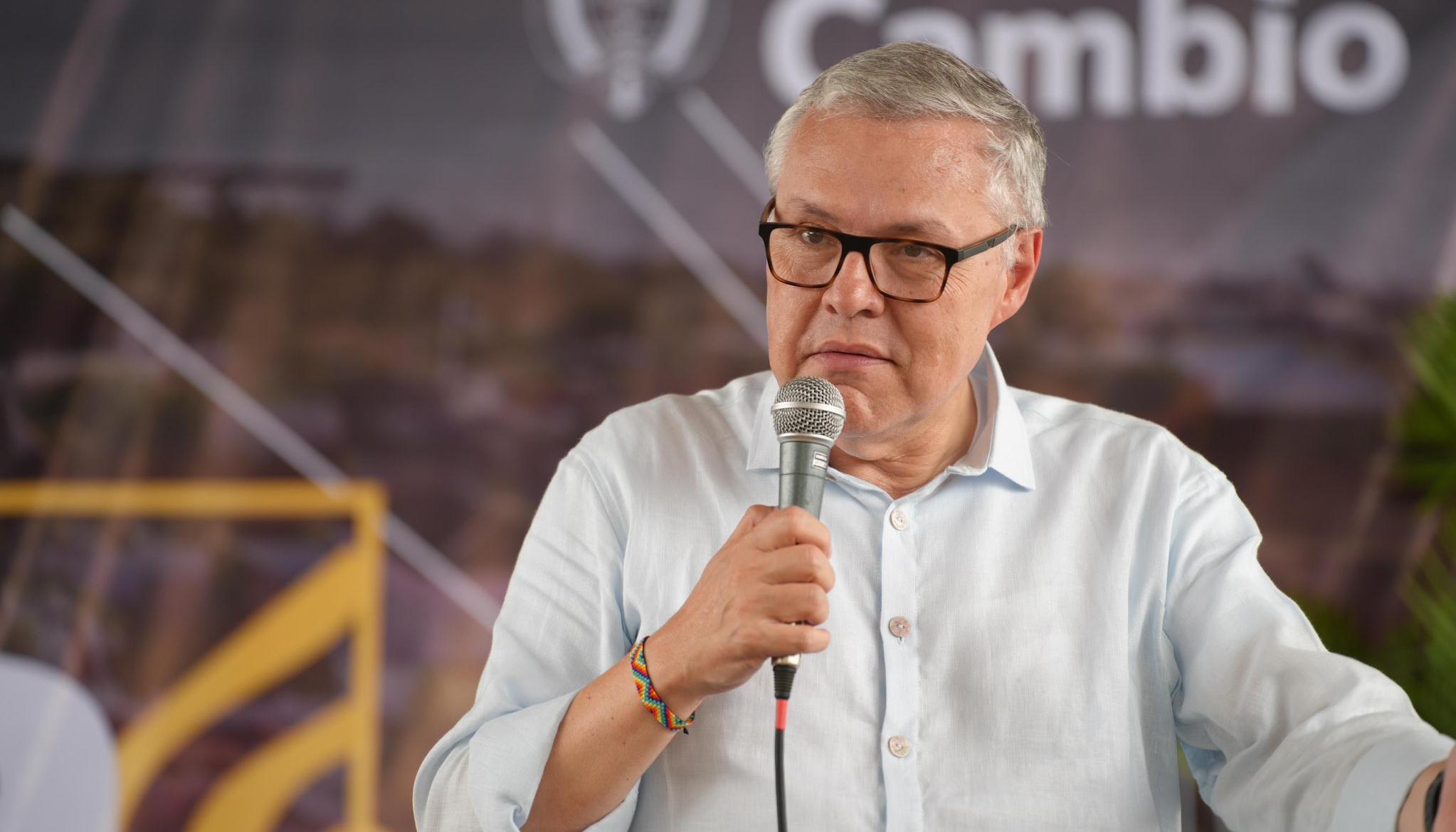 Néstor Osuna, ministro de Justicia.