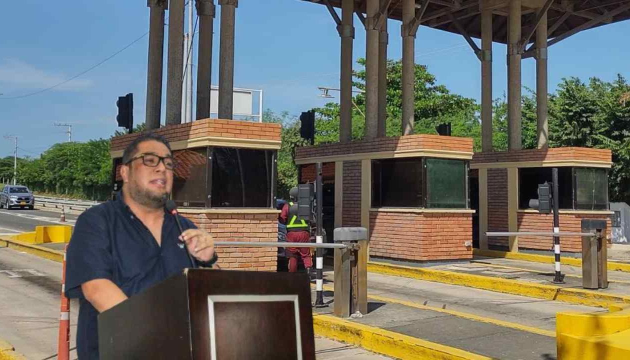 El alcalde de Puerto Colombia, Plinio Cedeño.